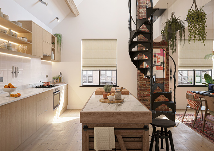 Rhea, Sesame - Roman Blind - Image 8